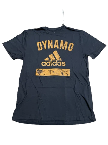 Adidas MLS Houston Dynamo Tri Blend Tee Black/Orange ED3474 Cover