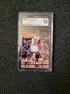 1997-98 Upper Deck MJx Basketball Michael Jordan #30 - CGC 10 - MJ39 - Picture 1 of 2
