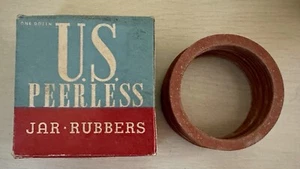 Vintage Box Of US Peerless Jar Rubbers Made In The USA - Picture 1 of 4