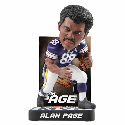 Alan Page Minnesota Vikings Community MVP Special Edition Bobblehead NFL Cover