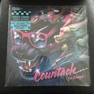 SHOOTER JENNINGS Countach (For Giorgio) Pink Vinyl LP 2016 BCR035 Black Country - Picture 1 of 8