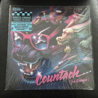 SHOOTER JENNINGS Countach (For Giorgio) Pink Vinyl LP 2016 BCR035 Black Country - Image 1 of 4