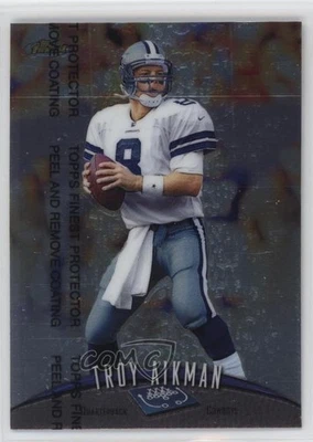 1998 Topps Finest Troy Aikman #220 HOF - Image 1 of 2