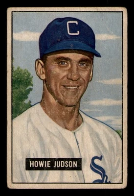 1951 Bowman #123 Howie Judson Chicago White Sox - Image 1 of 2