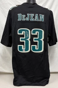Cooper DeJean Signed Nike Authentic Eagles Black SB LIX Jersey (L) PSA 037 - Bild 1 von 8