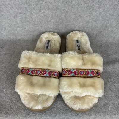 Minnetonka London Slip-On Tan Slide Slipper sandal Shoes Women's 11M - Image 1 of 4