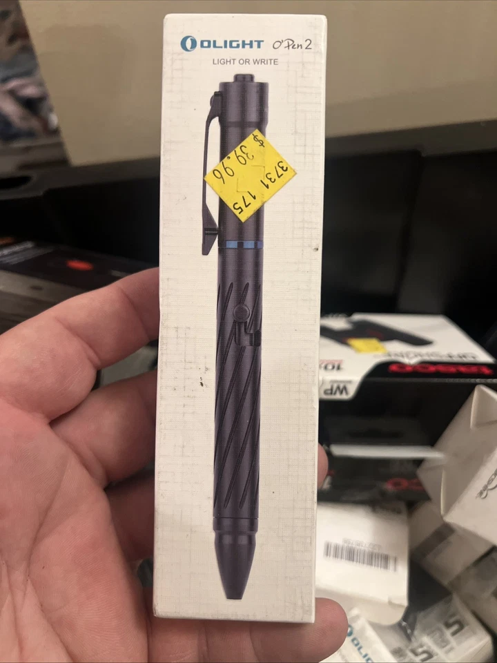 Olight OPen 2 Zr Zirconium Tactical Pen - Flashlight - New - Serial # 503 of 999 - Image 1 of 1