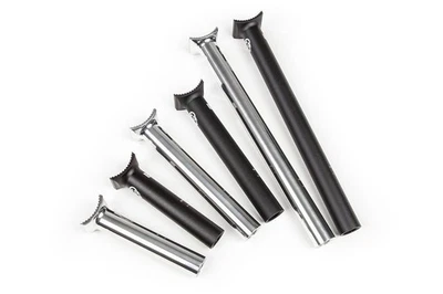 Tija de sillín BMX BSD Blitzed Pivotal 25,4 mm diámetro 135 mm o 185 mm negra pulida Foto 1 de 4