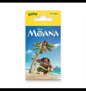 Yoto Card Disney Moana journey and the mighty demigod Maui, Audio Book Card NEW - Picture 1 of 2