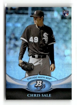 2011 Bowman Platinum - Chris Sale #35 (RC) - Image 1 of 2