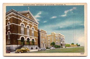 Vintage University of Scranton Main Buildings Postcard, Scranton PA - Picture 1 of 2