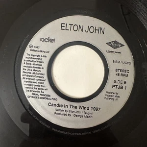 Elton John – Something About The Way You / Candle In The Wind - Vinyl 7" - VG+ - Picture 1 of 2