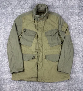 rag & bone Field Jacket Mens M Army Green Utility Chore Pockets Hooded M65 USA - Picture 1 of 15