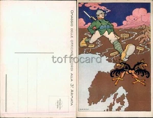 SATIRICA WW1-AUTORE RUBINO-ANTI AUSTRIACA-C68-75 - Picture 1 of 1