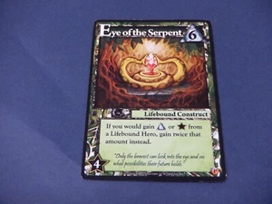 Ascension Eye of the Serpent Promo Karten Brettspiel NM CG30 - Bild 1 von 2