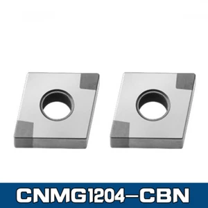 Inserto de torneado CNMG120404 CBN-4 CNMG431 insertos de diamante de nitruro de boro CNC de 2 piezas - Imagen 1 de 4