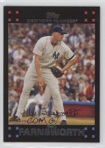 2007 Topps New York Yankees Limited Edition Gift Set Kyle Farnsworth #NYY4