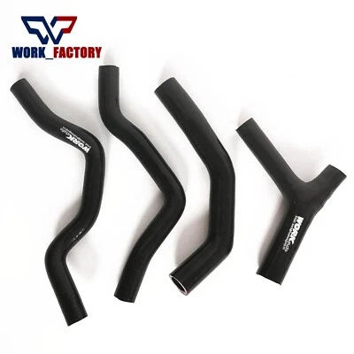 Black Coolant Radiator hose for HONDA CR500R CR500 R CR 500R 1985-1988 1986 1987 Foto 1 de 4