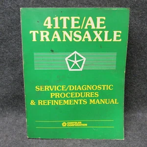 97 Chrysler 41TE/AE Transaxle Service Diagnostics Manual Shop Book 81-699-97148 - Picture 1 of 8
