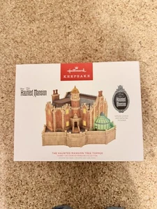 New Hallmark Keepsake - The Haunted Mansion Interactive Tree Topper - 2023 NIB - Picture 1 of 3