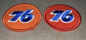 Lot Of 2 Vintage Union 76 Patches NEW - Picture 1 of 3