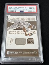 2016 Panini Pantheon Honored and Priveleged /99 Tony Gwynn #HP-TG PSA 8 LOW POP