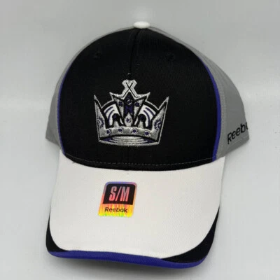 Vintage Los Angeles LA Kings NHL S/M Reebok Hat Stretch Fitted Cap New Men - Image 1 of 4