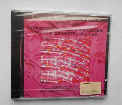 Franz Liszt,Klavierkonzerte Nr. 1 u. 2, Pianist Goldmann, Süddeutsche Philh. OVP - Bild 1 von 3