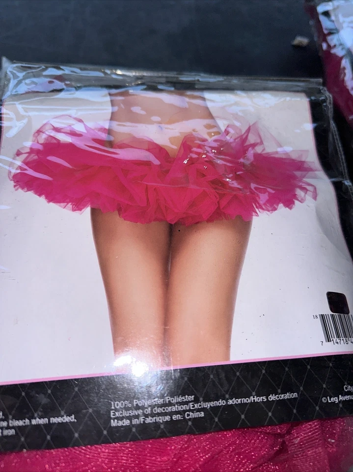 Lo último Rosa Organza Tutú Enagua Falda - Leg Avenue A1705HP Nuevo Envío Gratis Sexy Foto 1 de 1
