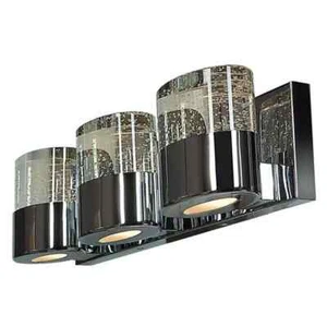 Access Lighting 23927-CH-CLR Bubbles 3 Light Chrome Vanity Light Wall Light - Picture 1 of 1