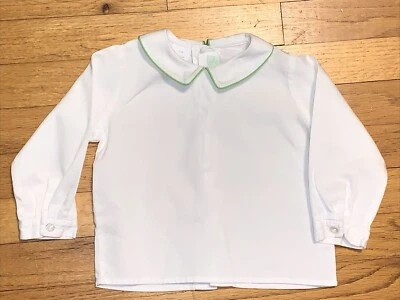 Colección BeBe Vive la Fete Camisa Blanca para Usar con Ropa Calada 24 Meses Foto 1 de 4