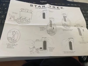  BLUE PRINTS INSTRUCTIONS  STAR TREK USSS TRANSPORTER ROOM - Picture 1 of 1