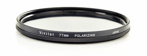 Vivitar 77mm Polarising Lens Filter PL - Picture 1 of 2