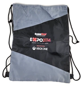 Borsa leggera con coulisse Gamestop Expo Anaheim CA Convention Center Promo 2014 - Foto 1 di 5