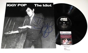IGGY POP signed "THE IDIOT" VINYL ALBUM LP handsigniert PROOF China Girl JSA COA - Bild 1 von 9