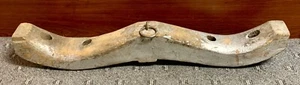 Antique Large Wooden Original Double Horse Ox Farming Yoke ~ 35" Long - Picture 1 of 11