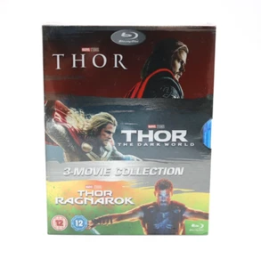 *BRAND NEW* Thor 3 Movie Blu-ray Disc Collection | Thor, Dark World, Ragnarok - Picture 1 of 6