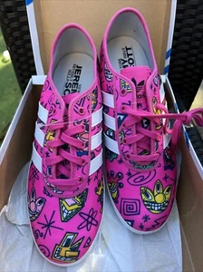 Jeremy Scott Js P-sole Graphic Adidas Originals Uk Size 10.5 Trainers - Picture 1 of 5