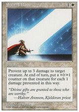 Magic the Gathering MTG Sacred Boon (57) Fifth Edition   LP