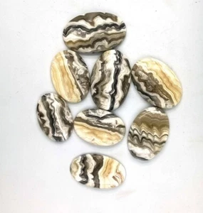 Natural Zebra Onyx Loose Handmade Gemstones Wholesale Lot 71445 - Picture 1 of 14