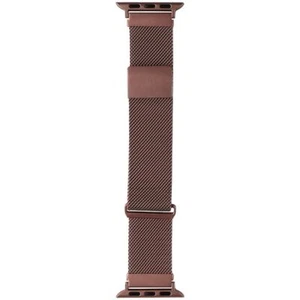 Platinum Magnétique Acier Maille Bande pour Montre Apple (38/40/41mm) - or Rose - Photo 1 sur 2