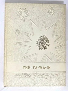Vintage 1965 Fairway Junior High School Yearbook "The Fa-Wa-In" Killeen Texas - Picture 1 of 5