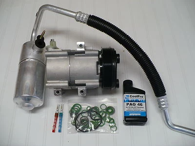 New A/C AC Compressor Kit For 1999-2004 Ford F-150 (4.2L only) - Imagem 1 de 4
