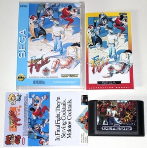 *Complete* Final Fight MD Full Game Version English For Sega Genesis - Picture 1 of 8