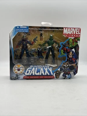 Marvel Universe Guardianes de la Galaxia Paquete de 4 figuras de acción SELLADAS 3,75" 2011 Foto 1 de 4