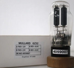 GZ32 Mullard made in England Amplitrex Tested 1 Pc - Picture 1 of 12