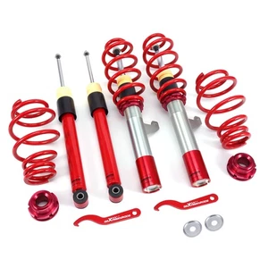 Adjustable Coilovers Suspension Springs Kit For Volkswagen Jetta MK5 MK6 06-17 - Picture 1 of 41
