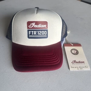 Indian Motorcycle Trucker Hat new with tags - Foto 1 di 5
