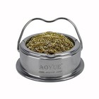 Aoyue Soldering Iron Tip Cleaner with Brass wire sponge, no water needed