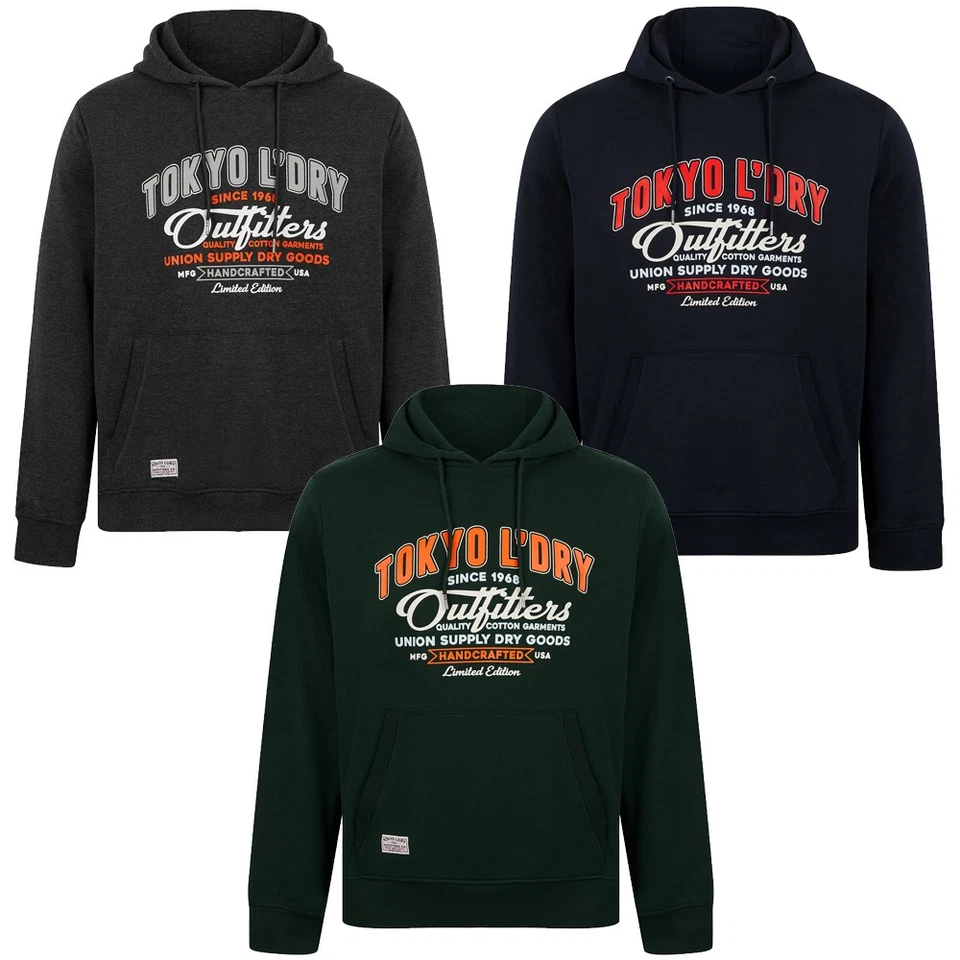 Tokyo Laundry Suéter con Capucha Estampado Gráfico Pullover Sudadera con Capucha Sudadera Top Foto 1 de 1